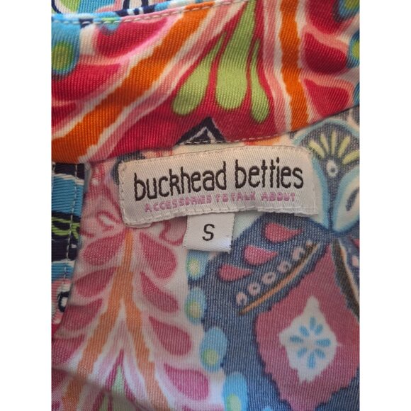 Buckhead Betties Womens Tank Top S Sleeveless Multicolor Paisley Hippie Boho - Picture 4 of 8